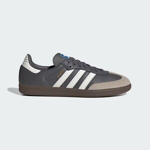 11.5M - [NEW] Men's adidas Samba OG Casual Shoes 'Grey' JR0913‎